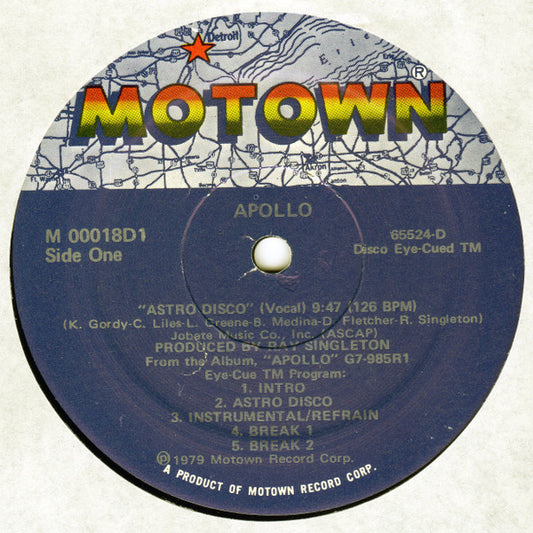 Apollo (2) : Astro Disco (12", Single)