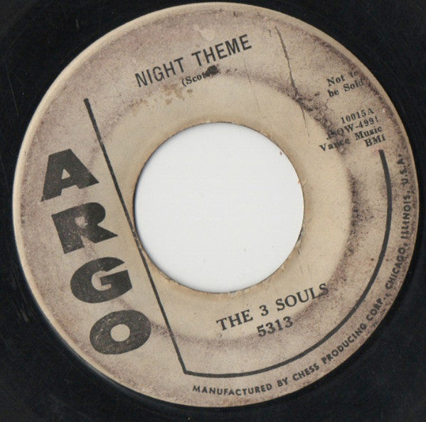 The 3 Souls : Night Theme / Smorgasbord (7", Promo)