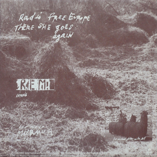 R.E.M. : Radio Free Europe (7", Single, Styrene, Pit)