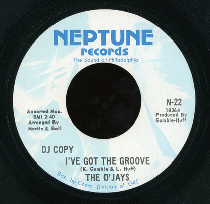 The O'Jays : Deeper (In Love With You) / I've Got The Groove (7", Single, Promo)