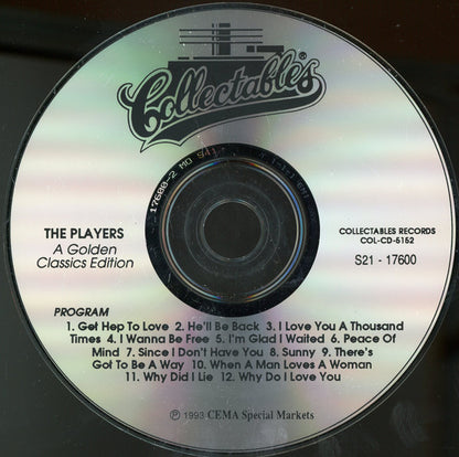 The Players (10) : He'll Be Back (CD, Album)