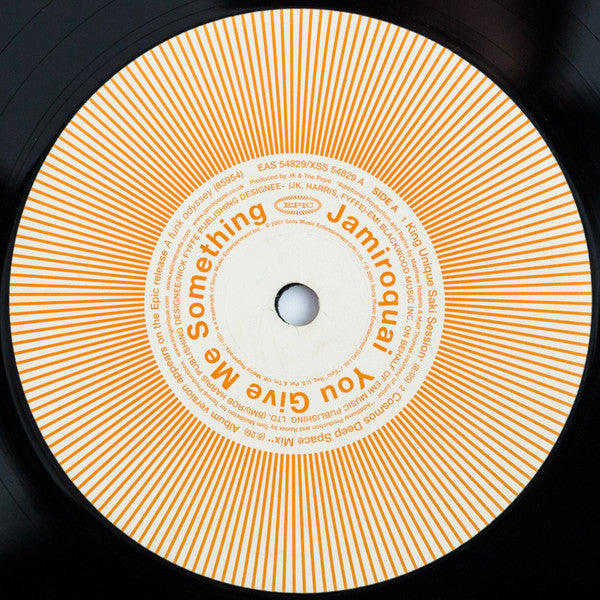 Jamiroquai : You Give Me Something (12", Single, Promo)