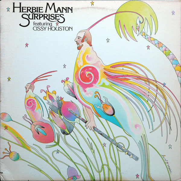 Herbie Mann Featuring Cissy Houston : Surprises (LP, Album, RI)
