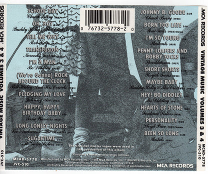 Various : Vintage Music Collectors Series Volumes 3 & 4 (CD, Comp, Den)
