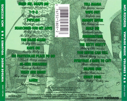 Various : Vintage Music Collectors Series Volumes 7 & 8 (CD, Comp, RM, Den)