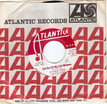Solomon Burke : Get Out Of My Life Woman (7", Single, Promo, SRC)