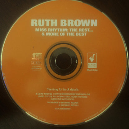 Ruth Brown : Miss Rhythm: The Rest...& More Of The Best (CD, Comp)