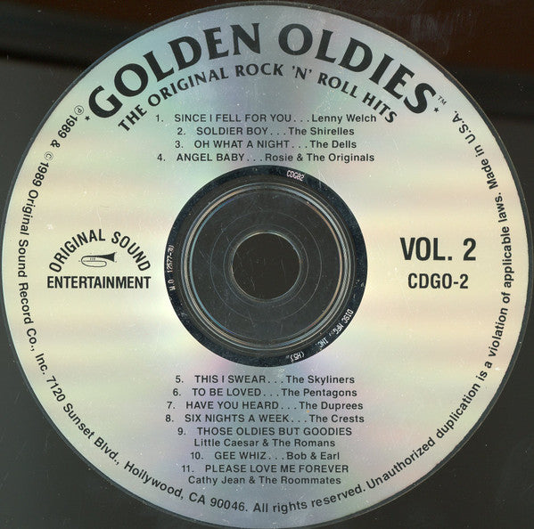 Various : Golden Oldies Vol. 2 (CD, Comp)