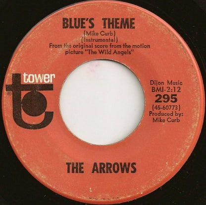 Davie Allan & The Arrows : Blue's Theme (7", Single, Scr)