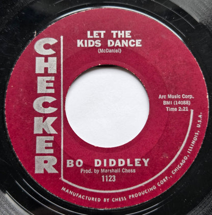 Bo Diddley : 500 Percent More Man  (7", Single, Styrene, Mon)