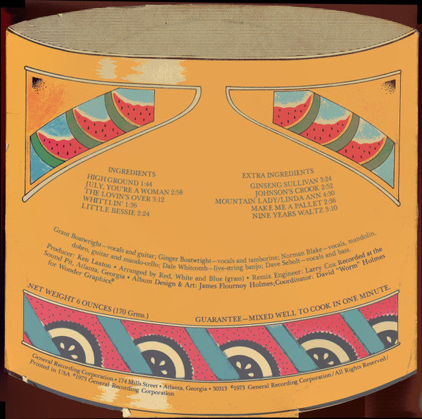 Red, White & Blue (Grass) : Red, White & Blue (Grass)  (LP, Album, Promo, W/Lbl, wlp)