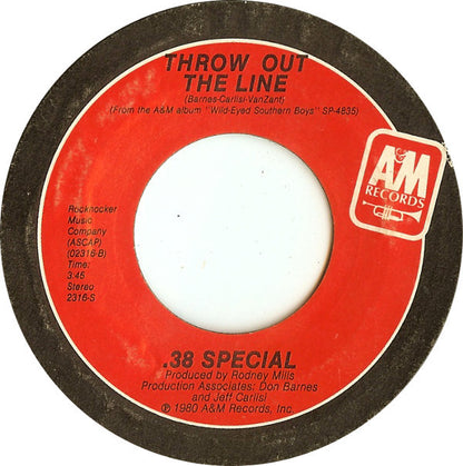 38 Special (2) : Hold On Loosely (7", Single, Styrene)
