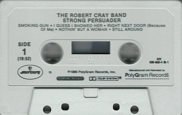Robert Cray : Strong Persuader (Cass, Album)