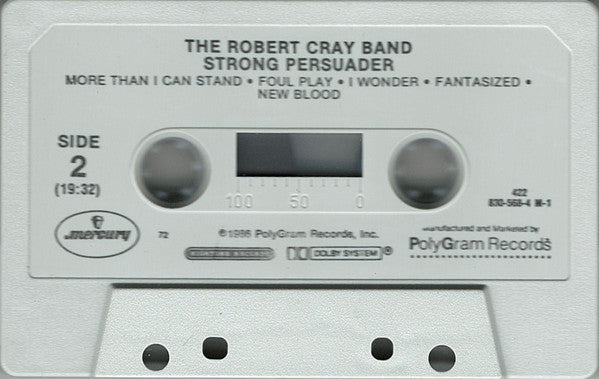 Robert Cray : Strong Persuader (Cass, Album)