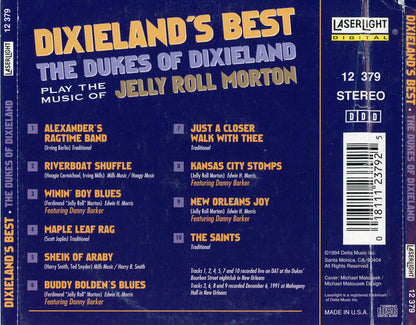 The Dukes Of Dixieland : Dixieland's Best: The Dukes Of Dixieland Play The Music Of Jelly Roll Morton (CD, Album)