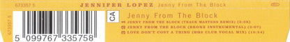 Jennifer Lopez : Jenny From The Block (CD, Single)