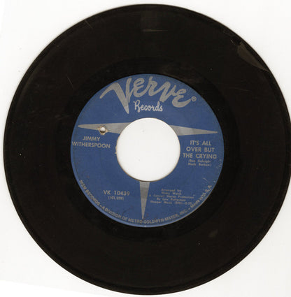 Jimmy Witherspoon : It's All Over But The Crying / My Blue Tears (7", Single, Promo)