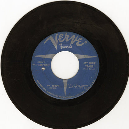 Jimmy Witherspoon : It's All Over But The Crying / My Blue Tears (7", Single, Promo)