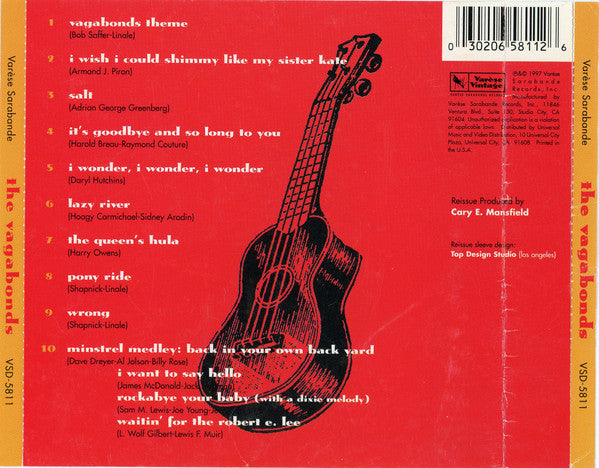 The Vagabonds (8) : The Vagabonds (CD, Album)
