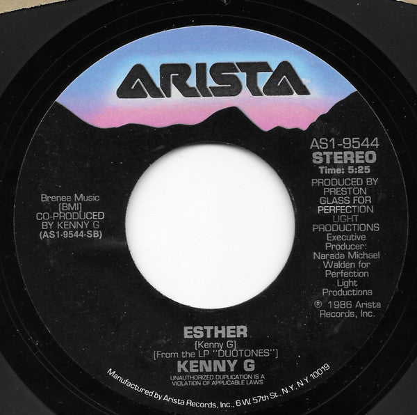 Kenny G (2) : Don't Make Me Wait For Love (7", Single, Styrene)