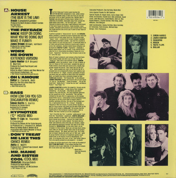 Various : Rhythm Method (LP, Comp, Promo, 49)
