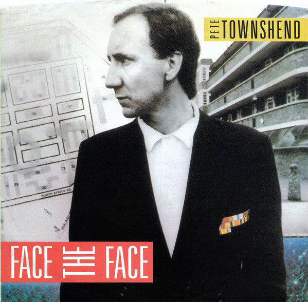 Pete Townshend : Face The Face (7", Single, Promo, Edi)