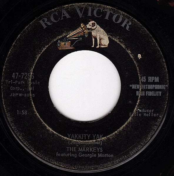 The Markeys (2) : Hot Rod / Yakkity Yak (7", Single, Ind)