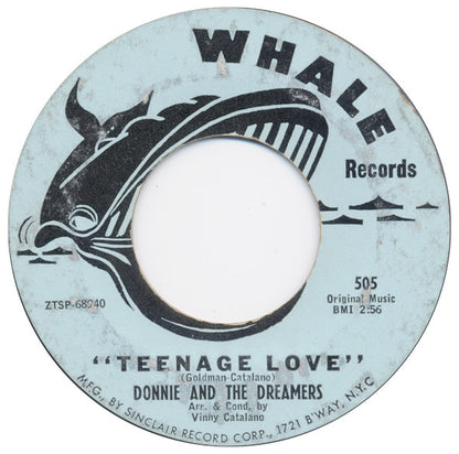 Donnie & The Dreamers : My Memories Of You / Teenage Love (7", Styrene)