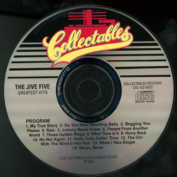 The Jive Five : Their Greatest Hits (CD, Comp, RE, RP)