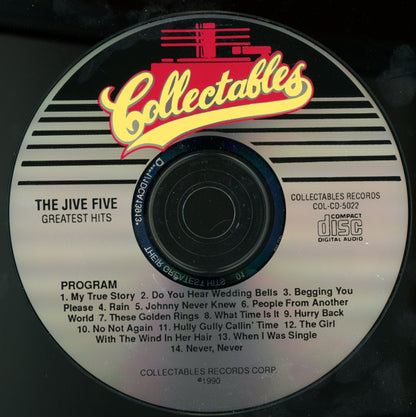 The Jive Five : Their Greatest Hits (CD, Comp, RE, RP)