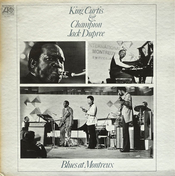 King Curtis & Champion Jack Dupree : Blues At Montreux (LP, Album, PR )