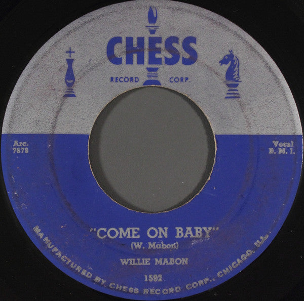 Willie Mabon : Come On Baby (7")