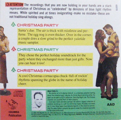 Various : Christmas Party With Eddie G. (CD, Album, Comp)