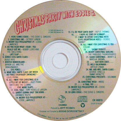 Various : Christmas Party With Eddie G. (CD, Album, Comp)