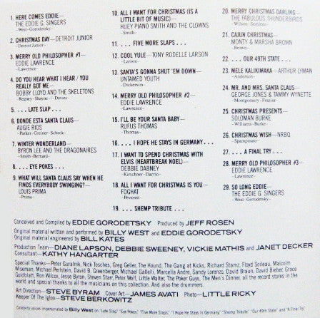 Various : Christmas Party With Eddie G. (CD, Album, Comp)