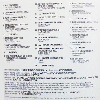 Various : Christmas Party With Eddie G. (CD, Album, Comp)