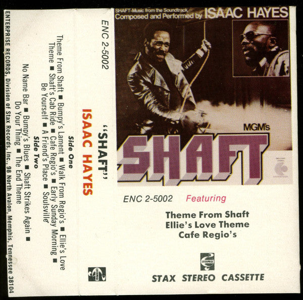 Isaac Hayes : Shaft (Cass, Album)