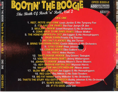 Various : Bootin' The Boogie -- The Birth Of Rock 'N' Roll, Vol. 2 (2xCD, Comp + Box, Sli)