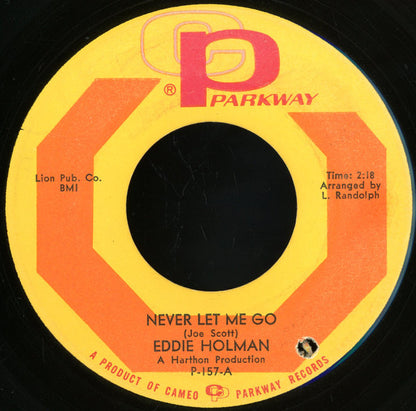 Eddie Holman : Never Let Me Go (7")