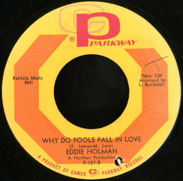 Eddie Holman : Never Let Me Go (7")