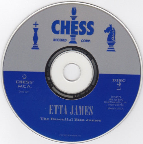 Etta James : The Essential Etta James (2xCD, Comp, Club, RE, RM)