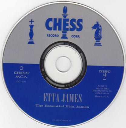 Etta James : The Essential Etta James (2xCD, Comp, Club, RE, RM)