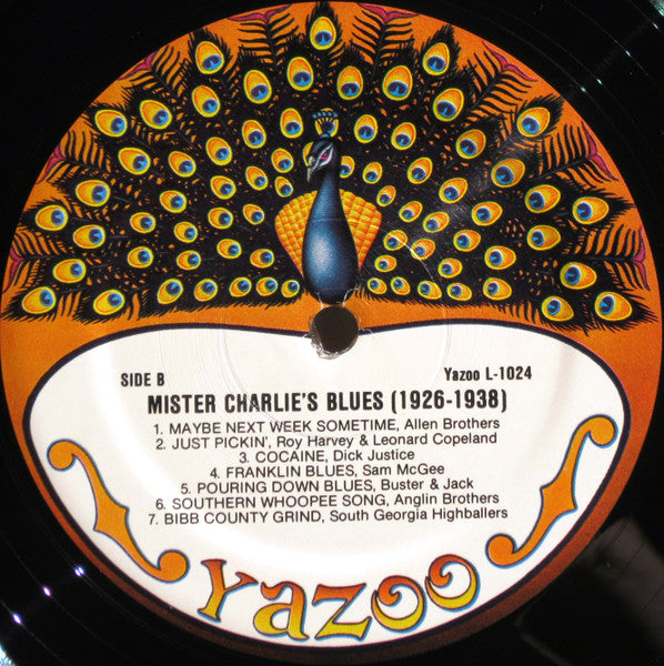 Various : Mister Charlie's Blues (1926-1938) (LP, Comp, RE)