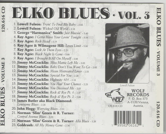 Various : Elko Blues Vol. 3 (CD, Comp)