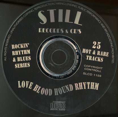 Various : Love Blood Hound Rhythm - Early Rockin' Rhythm & Blues (CD, Comp)