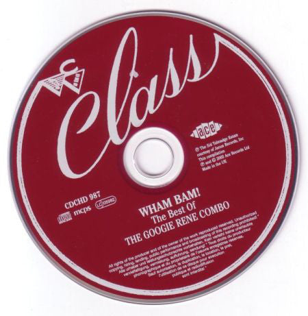 Googie Rene Combo : The Best Of The Googie Rene Combo Wham Bam! (CD, Comp)