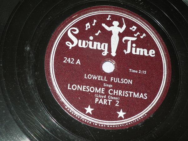 Lowell Fulson : Lonesome Christmas (Shellac, 10")