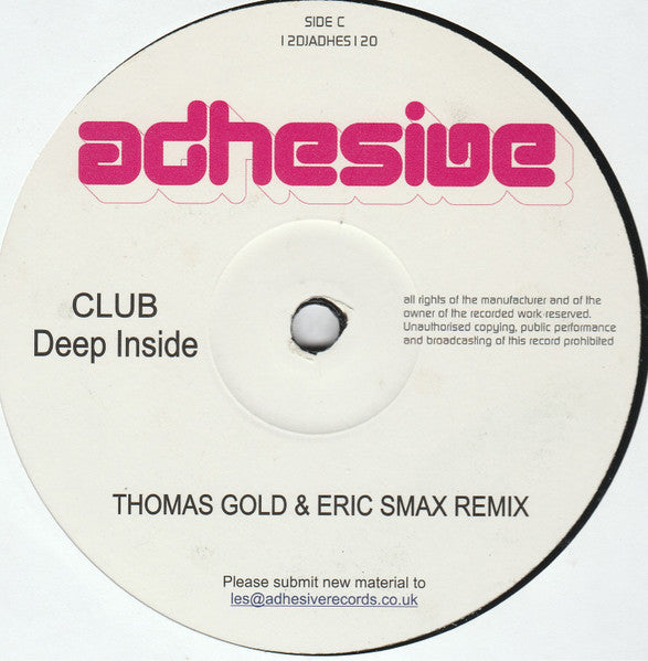 Club : Deep Inside (2x12")