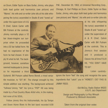 Jimmy Reed : I'm Jimmy Reed (CD, Album, RE)
