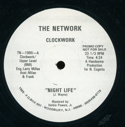 Clockwork (3) : Night Life (12", Promo)